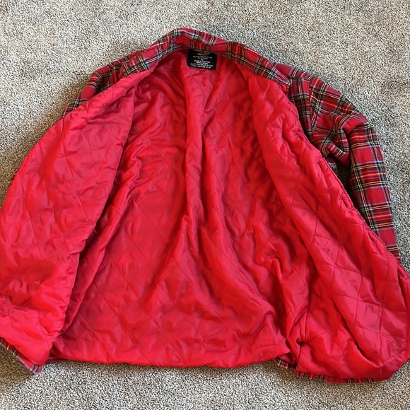 Mens quilted plaid jacket - Picture 3 of 3